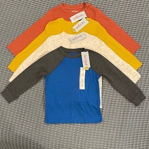 NWT Cat & Jack long sleeve Tee bundle